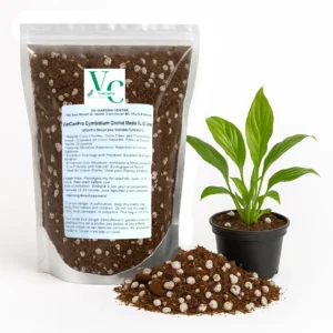 Cymbidium Orchid Media 3L – Natural Coco Chunks, Coco Fiber, and Coarse Perlite