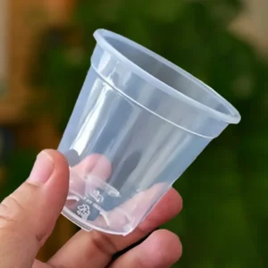 Plant Pot 25 pcs 2.5 inch Transparent with Drainage